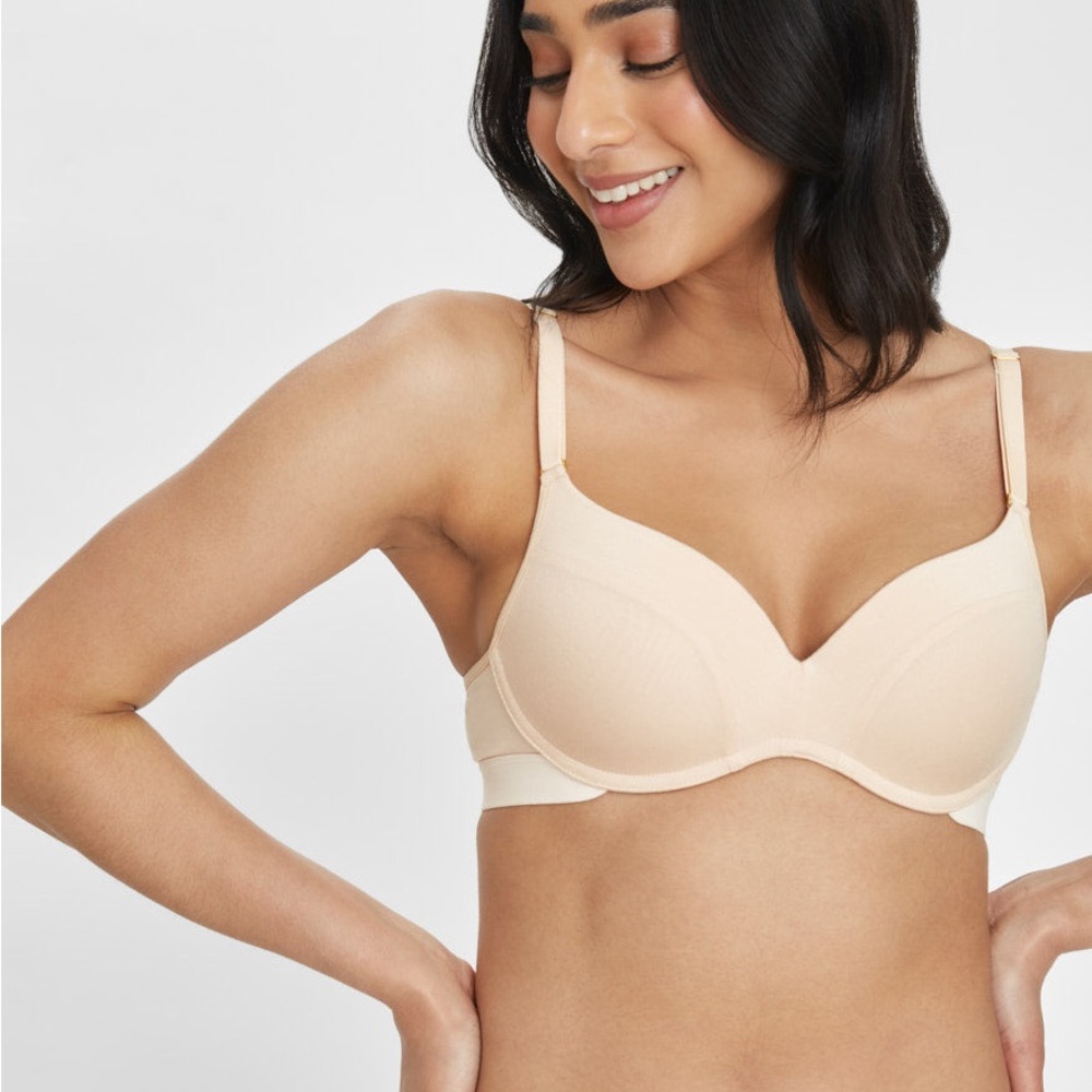 Lively All-day No-wire Push-up Bra in Toasted Almond